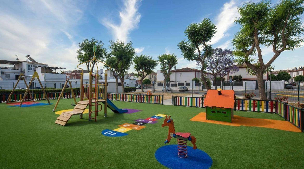 césped artificial para niños y zonas infantiles