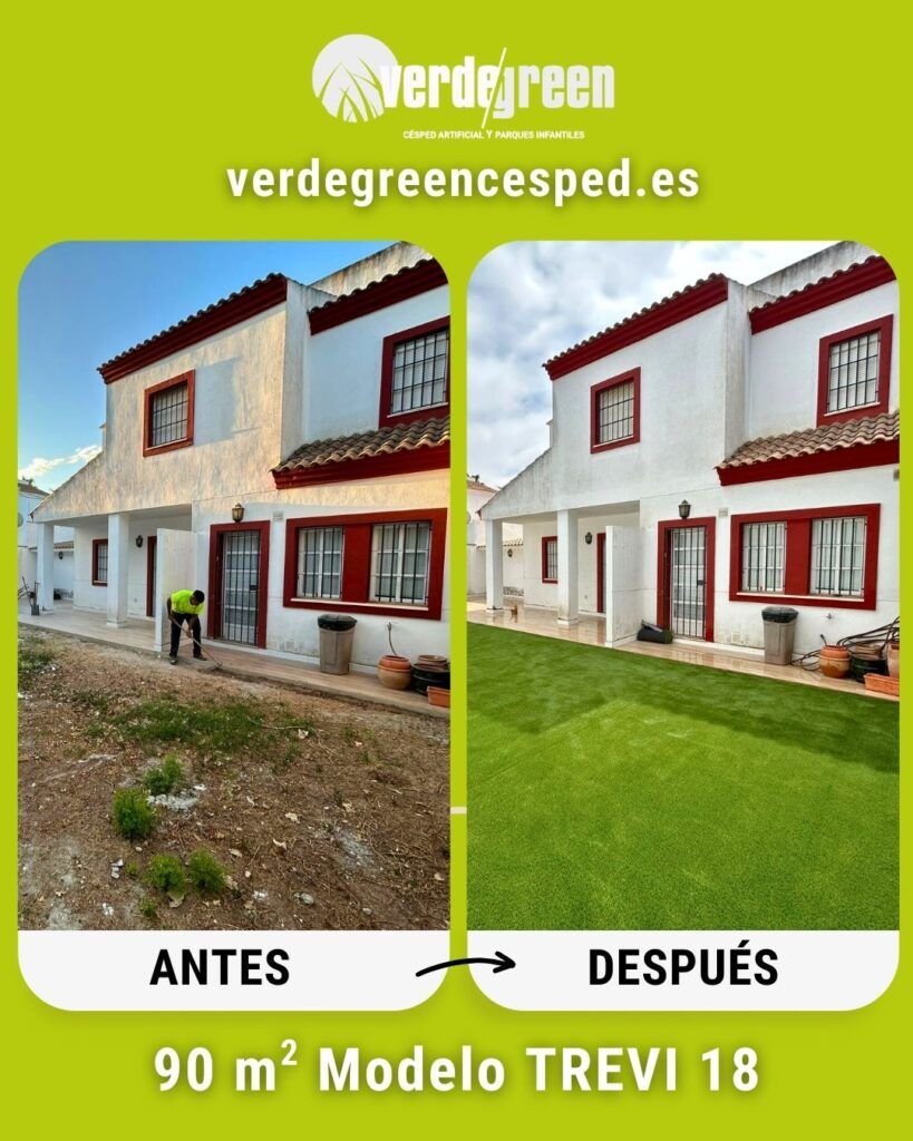 instalación césped artificial 