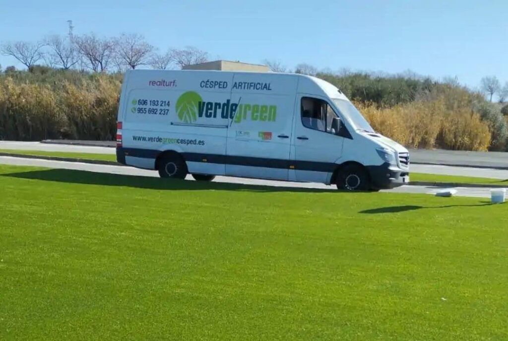 césped artificial para obras Verdegreen Césped